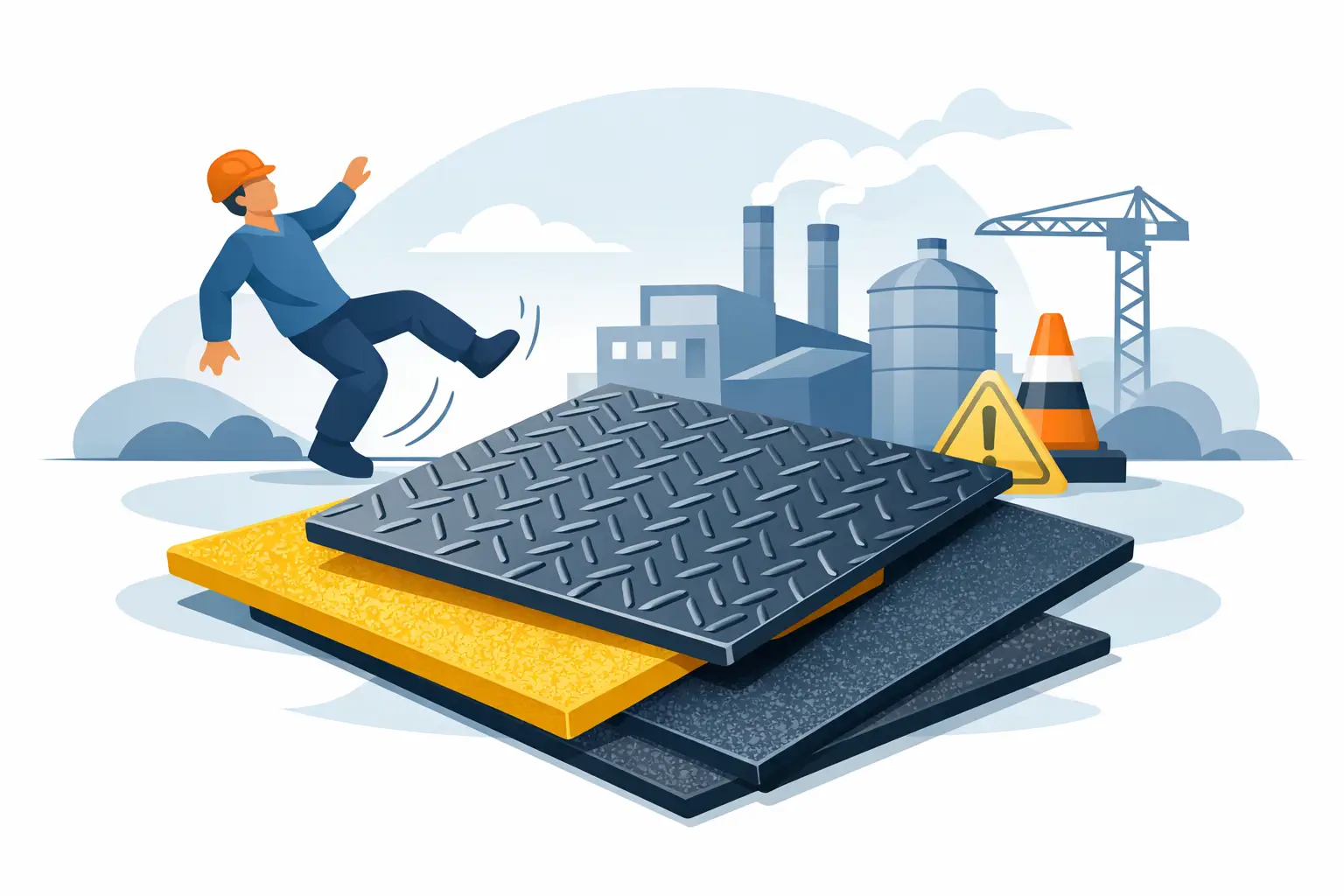 Anti Slip Floor Plates for Industry